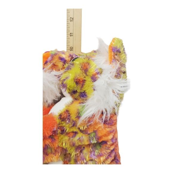 The Petting Zoo Tiger Cub Plush Sitting Colorful Bright Cheery Stuffed Toy 10" - Picture 10 of 14